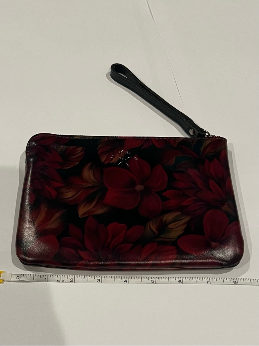 Patricia Nash Floral Red Large Wristlet Clutch - Women's Bag